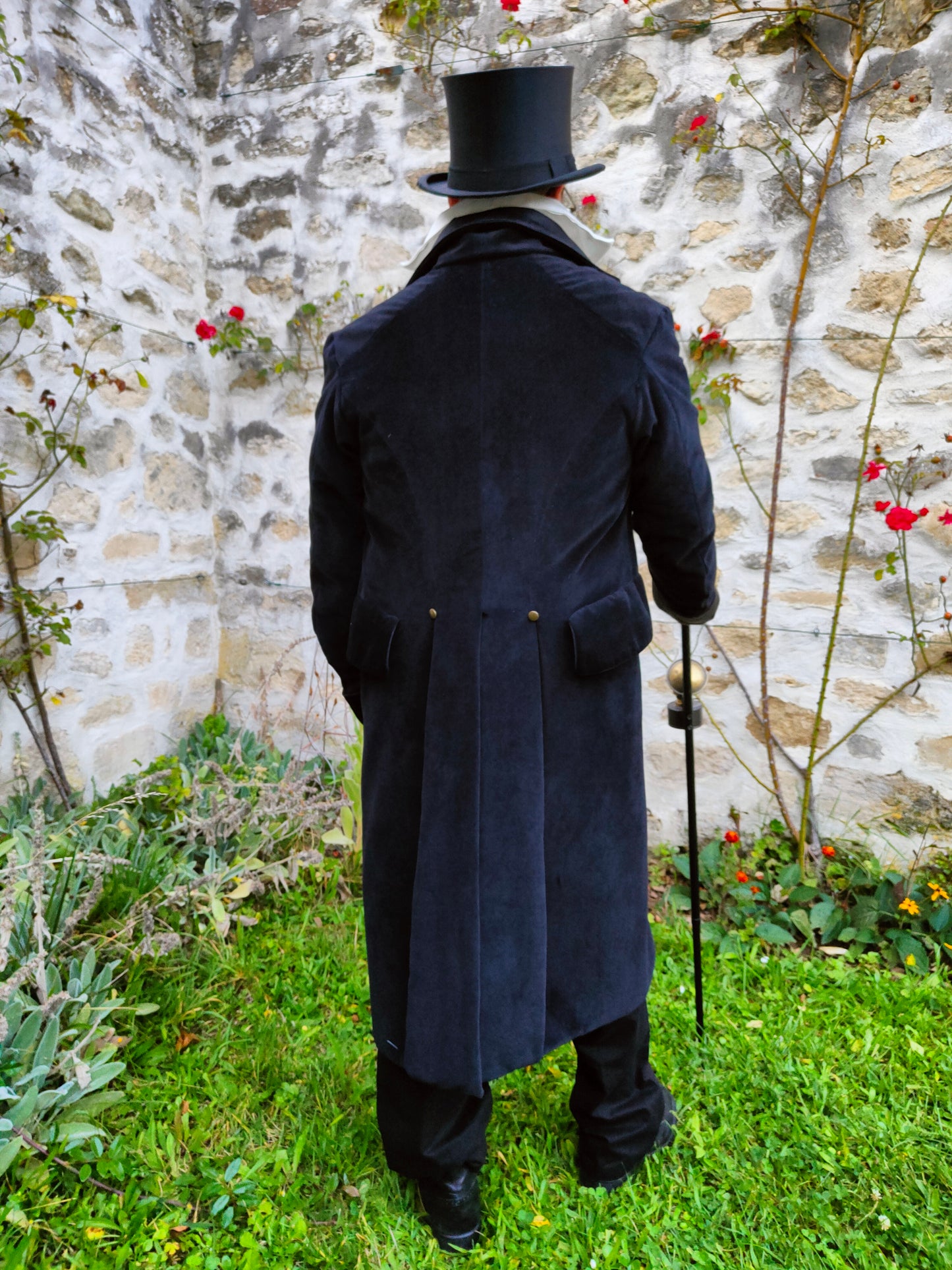 Redingote Empire en velours