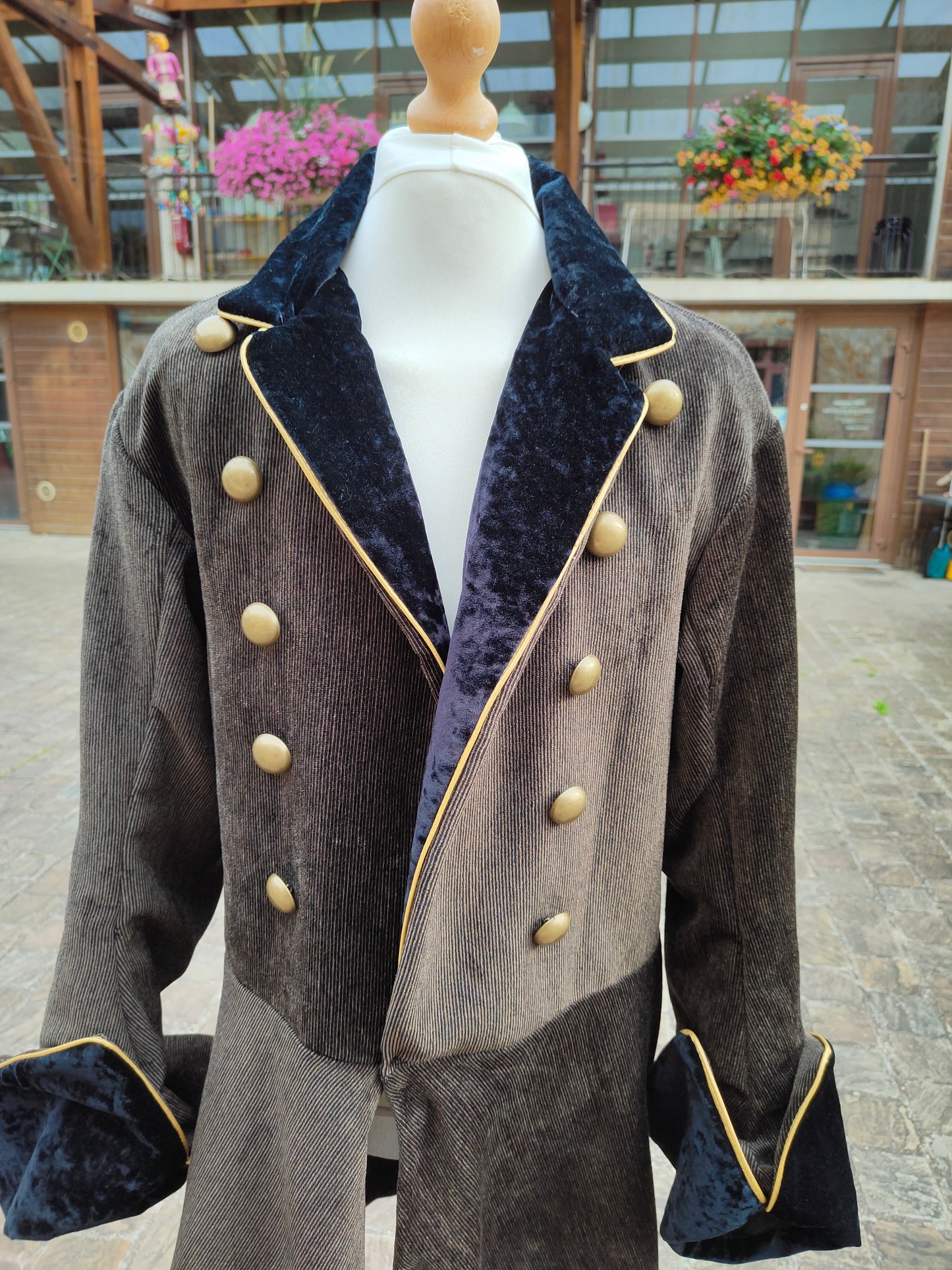 Veste pirate, cavalier ou 18e siècle