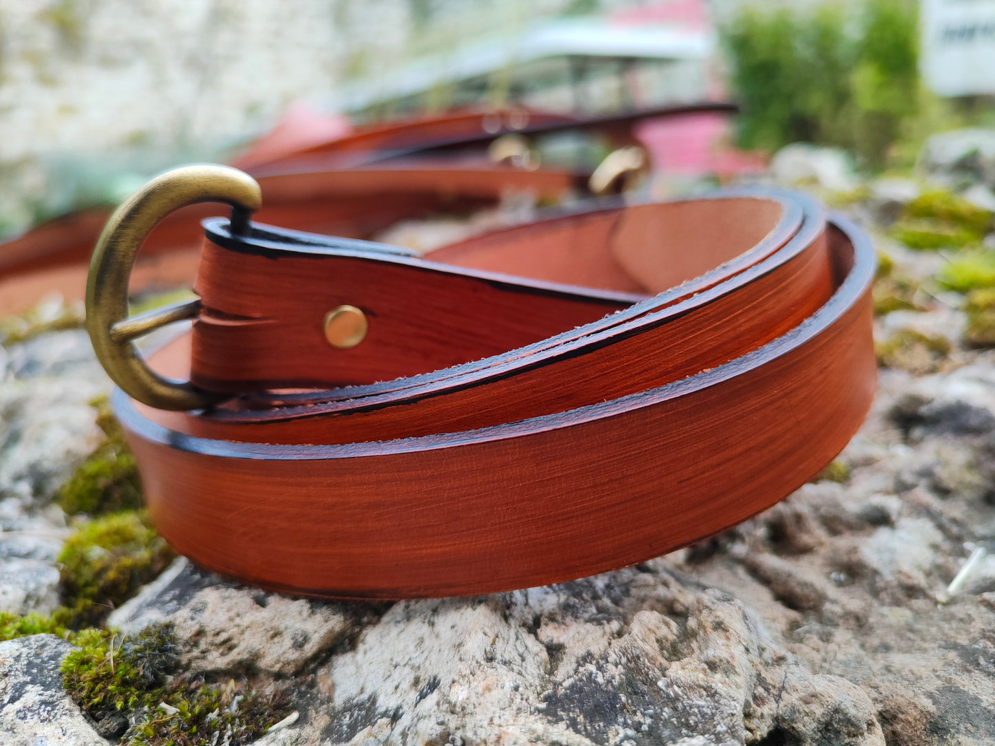Ceinture historique ou médiévale en cuir véritable