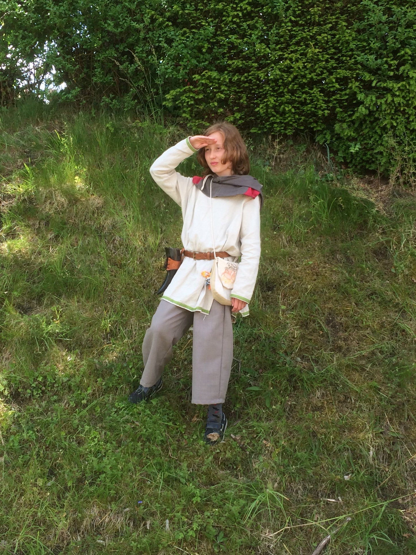 Tunique médiévale ou viking pour enfant