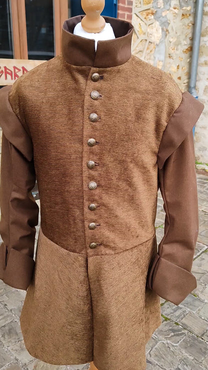 Veste XVIII ème, convient pour pirate ou steampunk