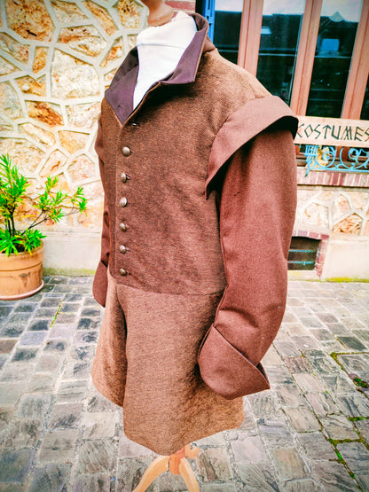 Veste XVIII ème, convient pour pirate ou steampunk