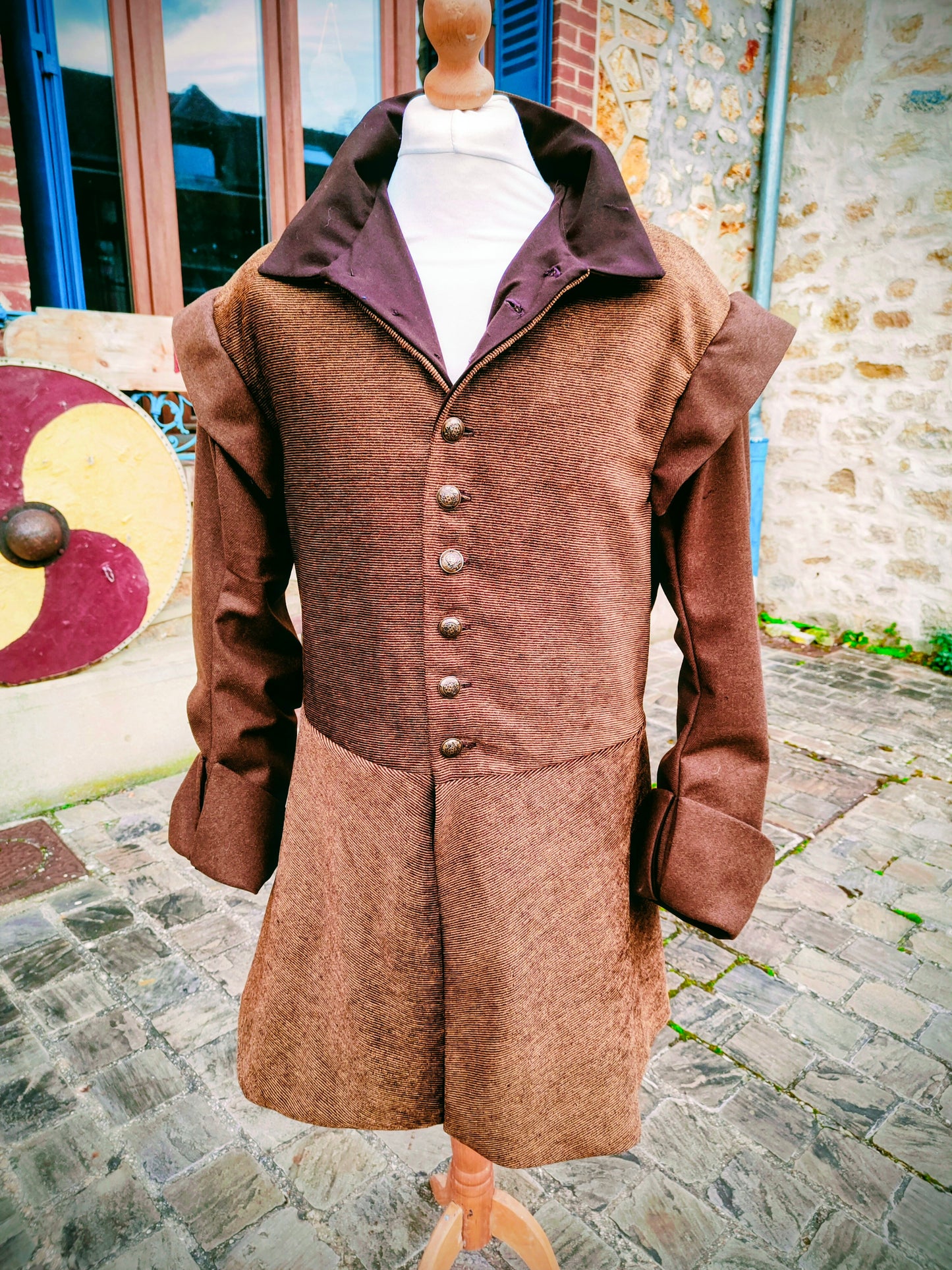 Veste XVIII ème, convient pour pirate ou steampunk