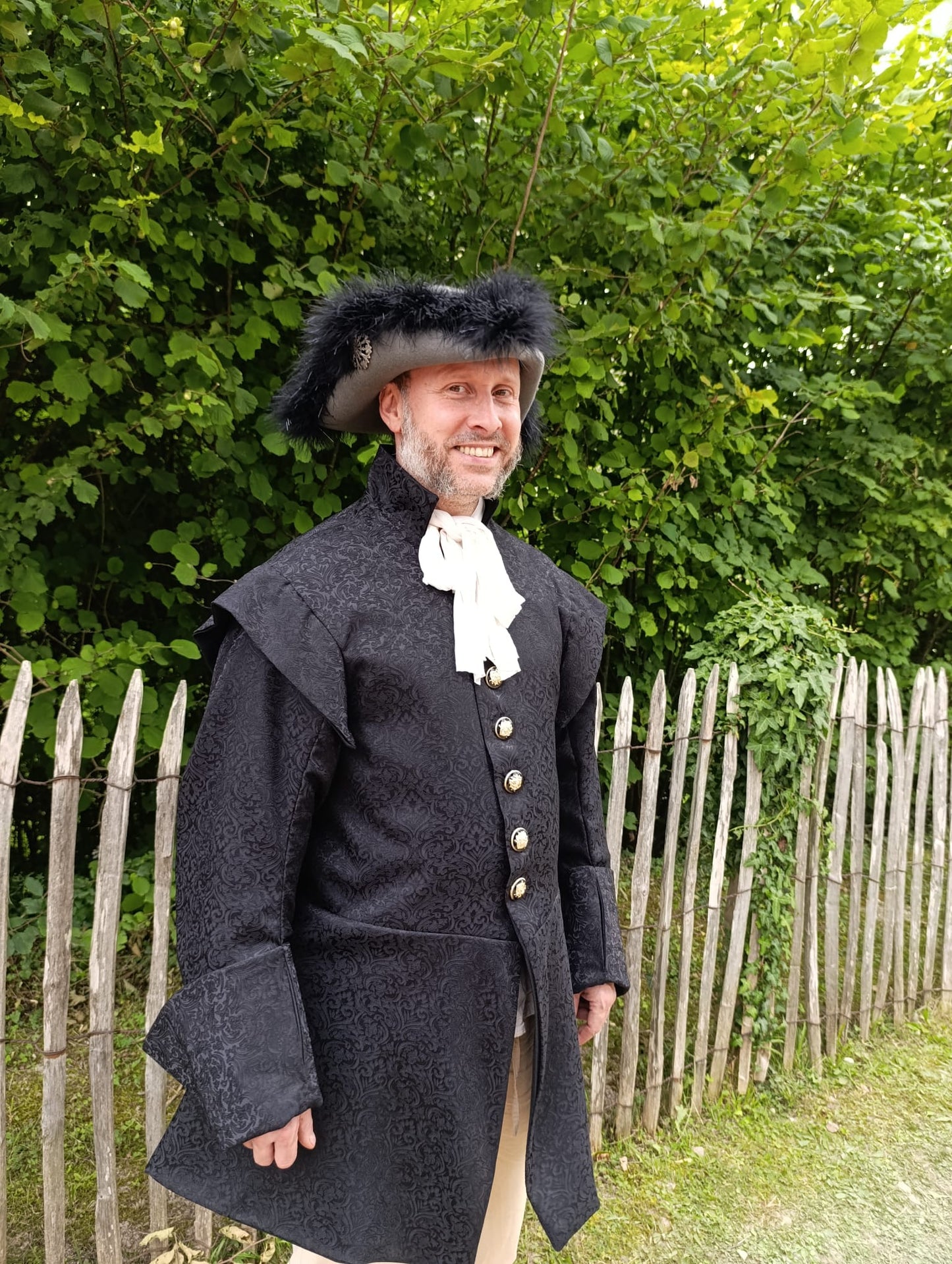 Veste XVIII eme siécle, veste de pirate, Poldark, Outlander