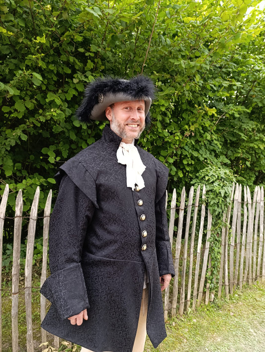 Veste XVIII eme siécle, veste de pirate, Poldark, Outlander